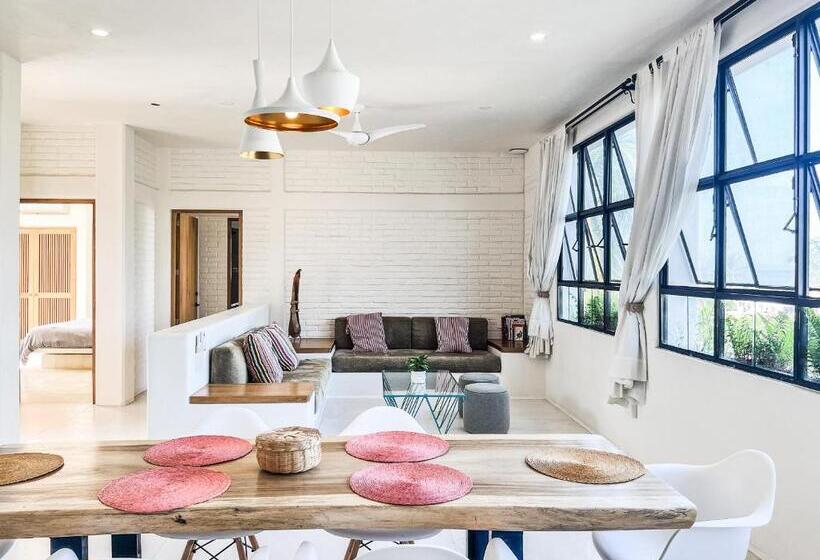 آپارتمان 1 خوابه با چشمانداز استخر, Punta Mita Surf Lodge