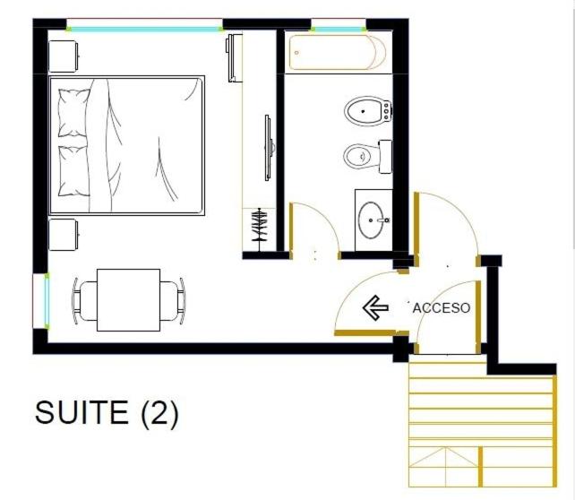バスタブ付きデラックスルーム, Viñas Del Mar Apart & Spa Apart