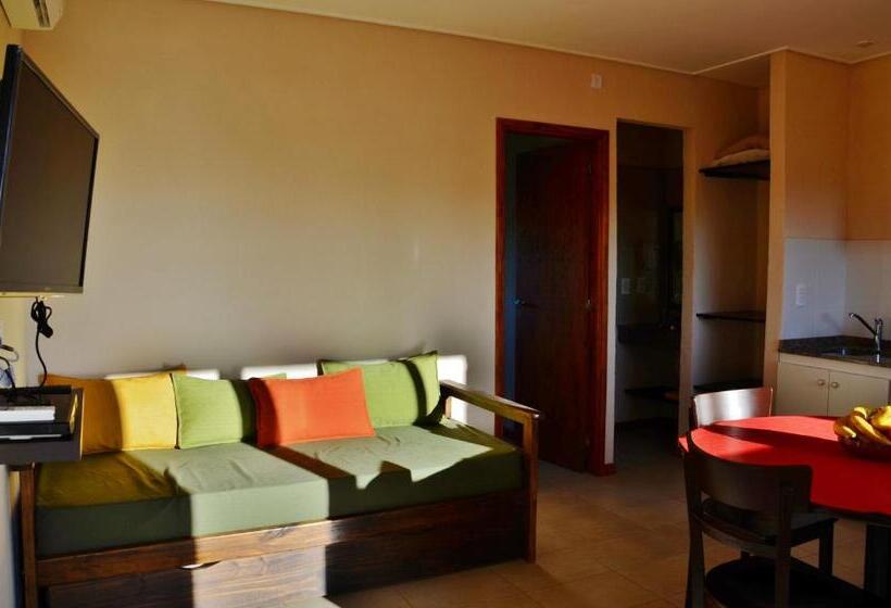 バルコニー付き1ベッドルームアパートメント, Viñas Del Mar Apart & Spa Apart