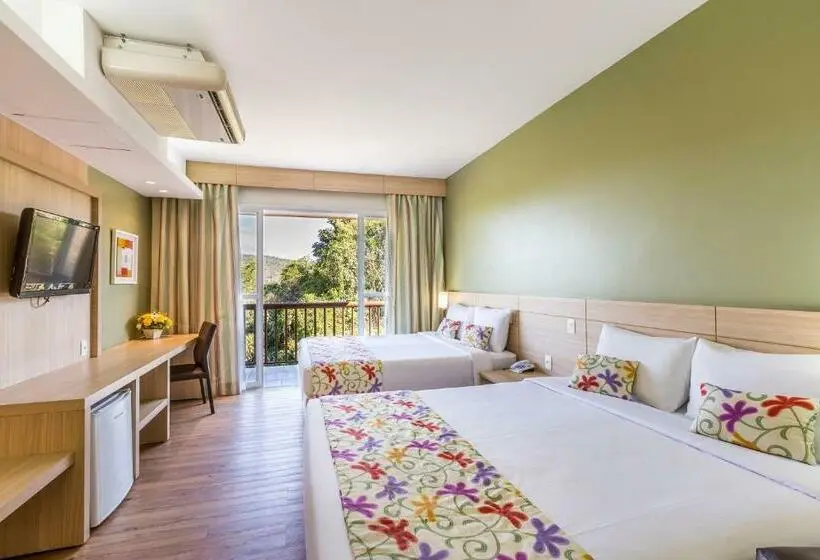 １ベッドルームのスーペリアアパートメント, Tauá Hotel & Convention Caeté