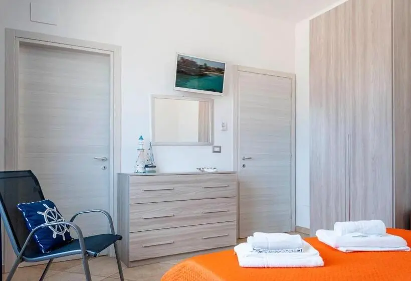 اتاق استاندارد با چشمانداز دریا, Da Rocco B&b