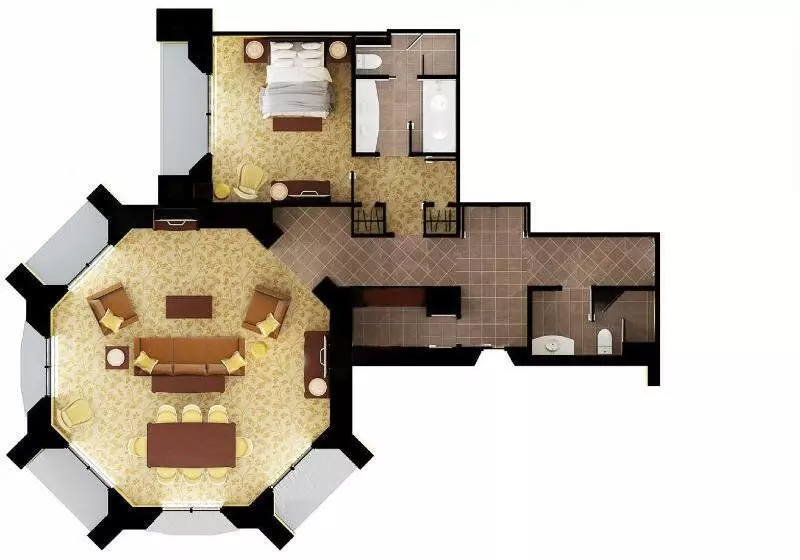 プレジデントスイートルーム, Signia by Hilton La Cantera Resort & Spa