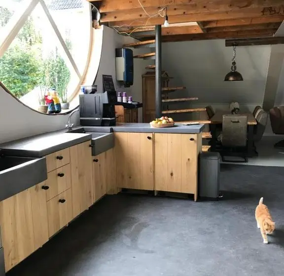 اتاق لوکس, Logement Meijnerswijk Free Parking, Electric Parking, Kitchen,living Room, Free Coffee Machine