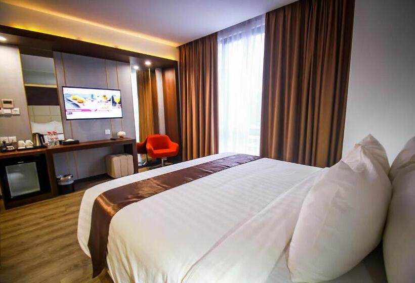 Номер Deluxe Кровать Кинг, Asialink Hotel Batam By Prasanthi