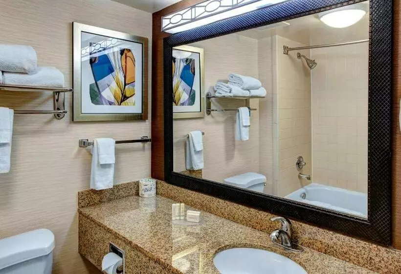キングサイズベッドのスタンダードルーム, Fairfield Inn & Suites By Marriott Anniston Oxford