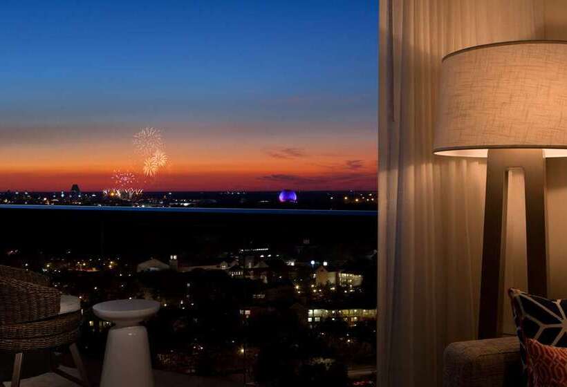 带观景的标准间, Hilton Orlando Buena Vista Palace   Disney Springs® Area