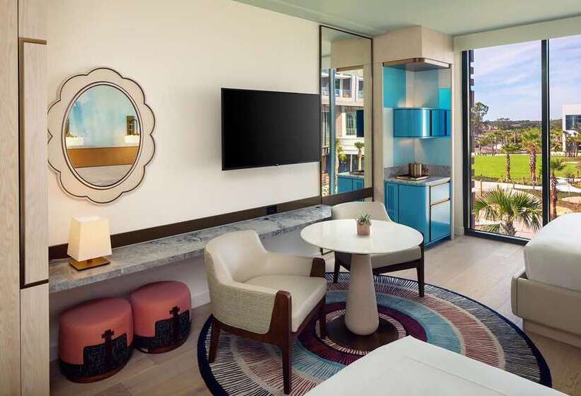 带观景的标准间, Hilton Orlando Buena Vista Palace   Disney Springs® Area