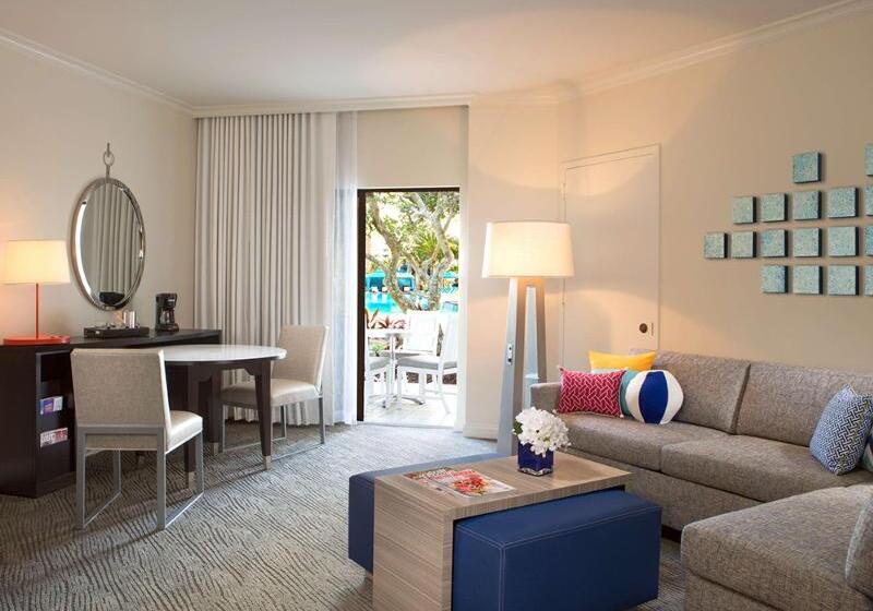 带大床的套房, Hilton Orlando Buena Vista Palace   Disney Springs® Area