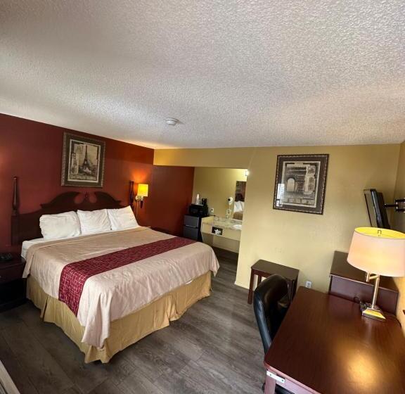 带大床的标准间, Wye Motel