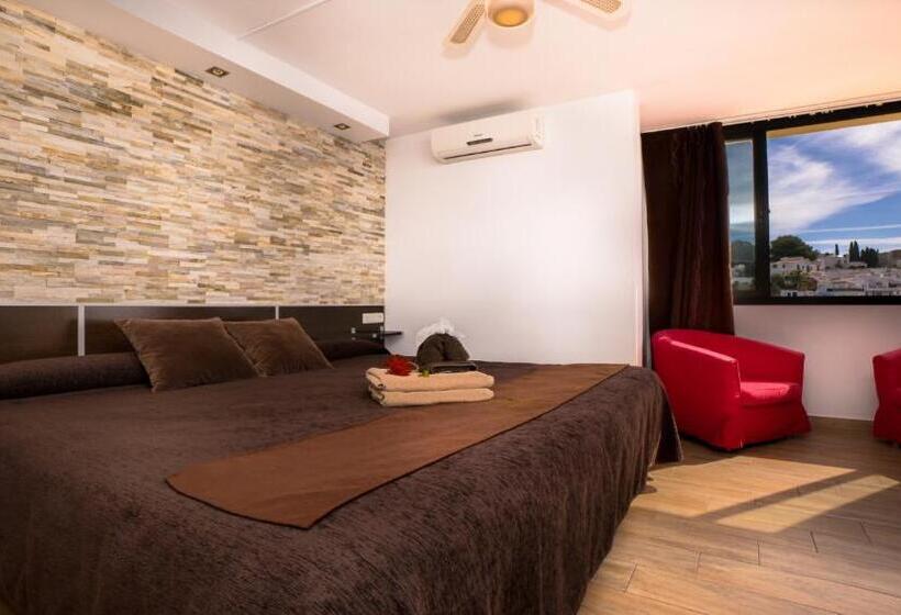 オーシャンビュースタンダードルームテラス付き, Hostal Casa Mercedes