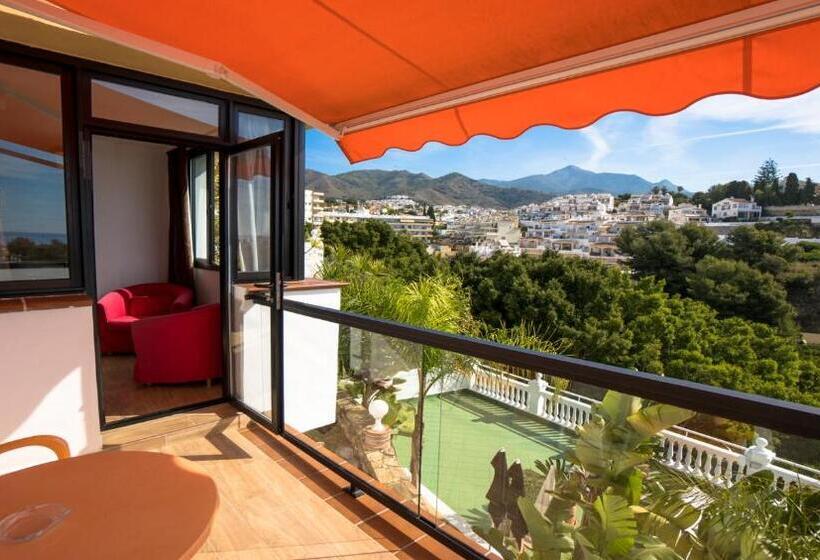 オーシャンビュースタンダードルームテラス付き, Hostal Casa Mercedes