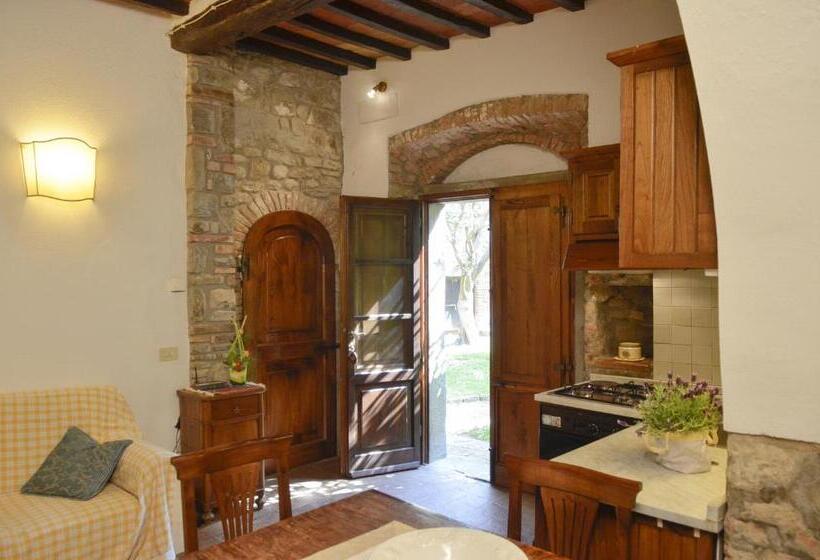 וילה עם חדר שינה אחד ובריכת שחיה, Residence Il Casale