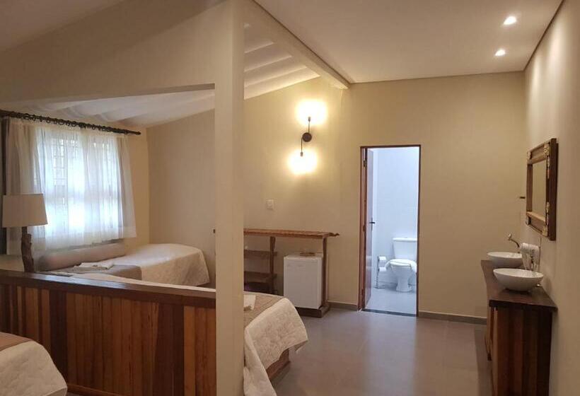 디럭스 4인 룸, Gamboa Eco Refugio Pousada