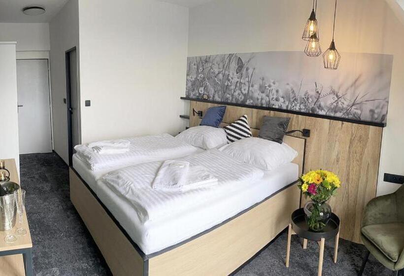 バルコニー付きスタンダードルーム, Restaurant & Pension U Hradu