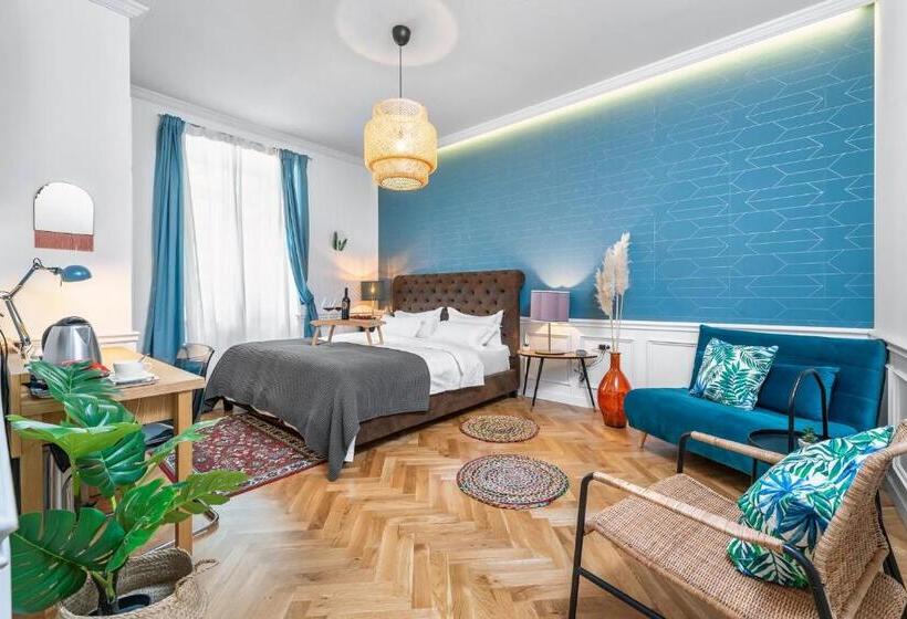 Номер Superior Кровать Кинг, Evala Luxury Rooms With Pool And Garden