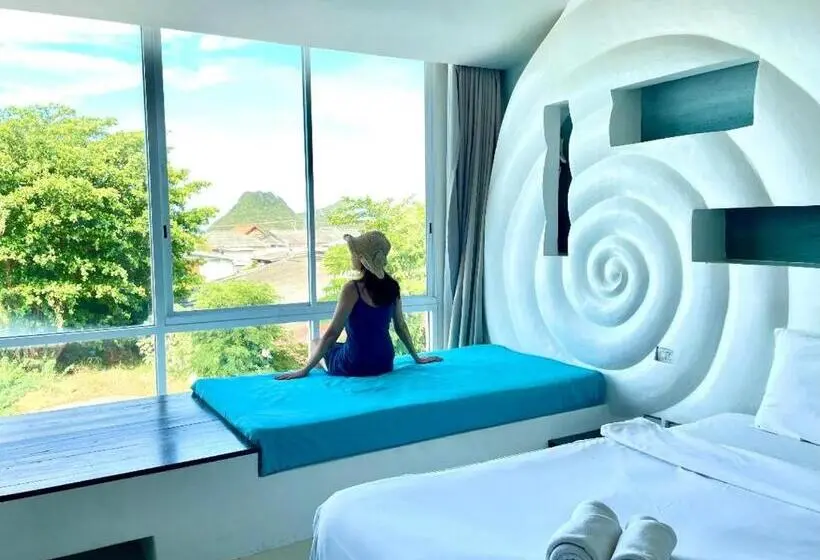 デラックスルーム, O Bay Design Hotel Prachuap