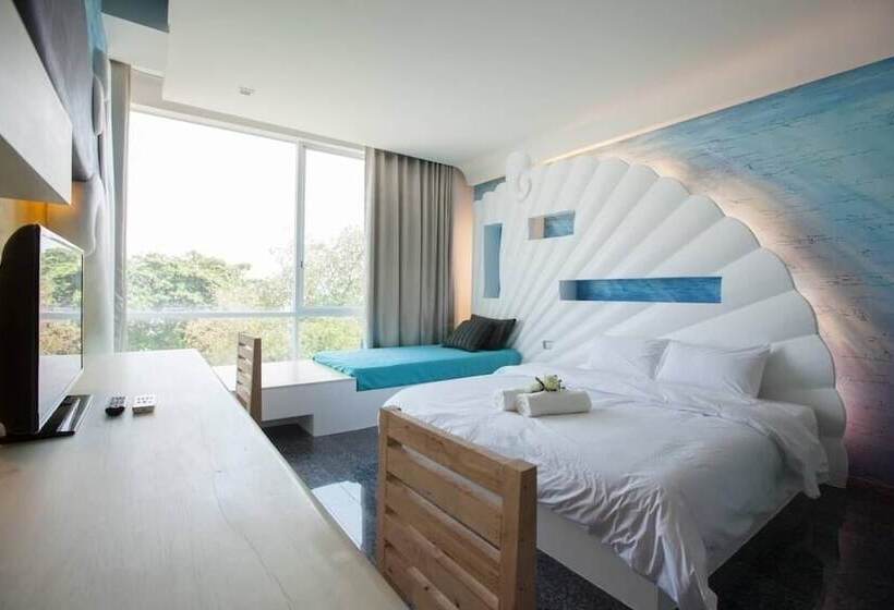 Quarto Deluxe, O Bay Design Hotel Prachuap