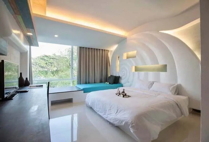 デラックスルーム, O Bay Design Hotel Prachuap