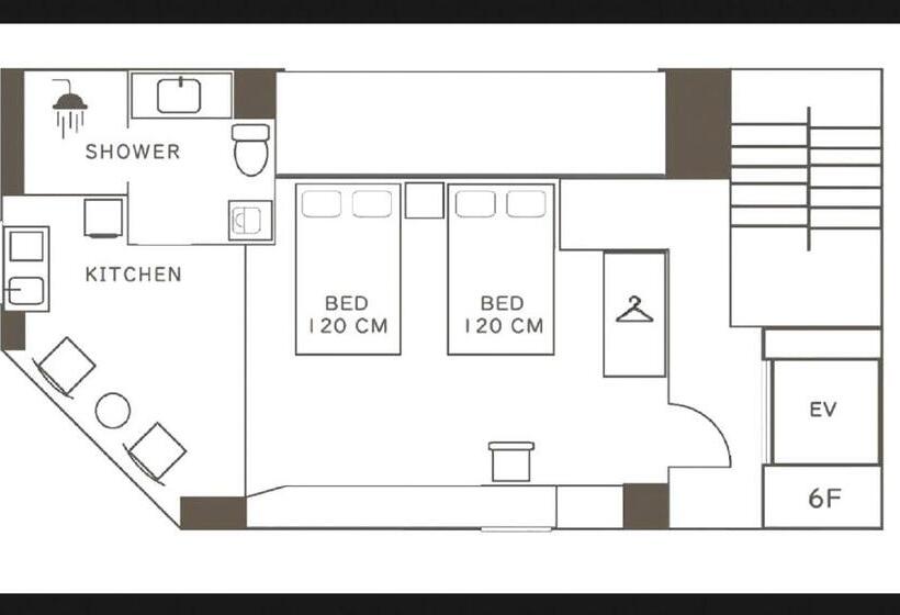 Camera Standard, Senlax Inn Osaka