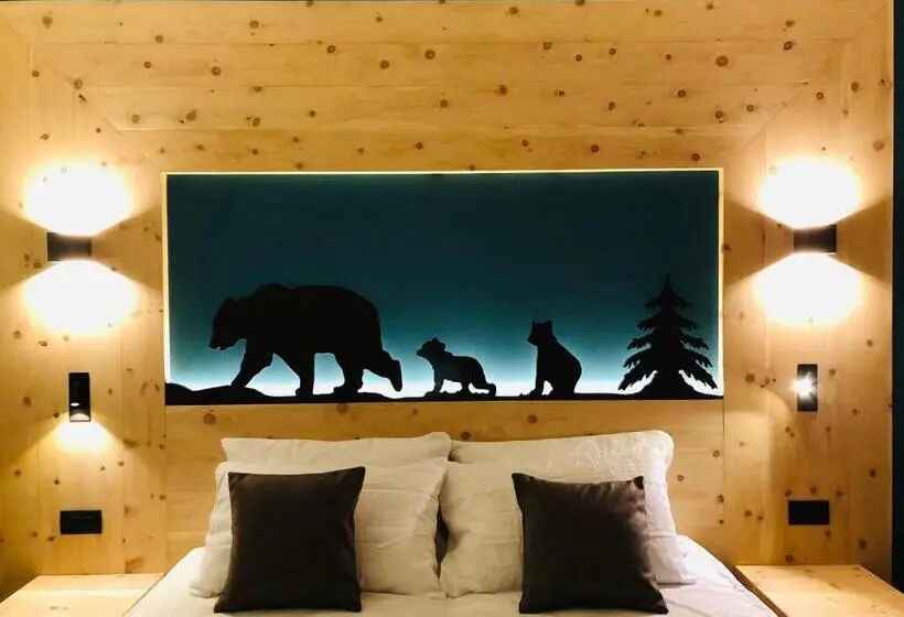 スタンダード4人部屋, Fulun Mountain Lodge