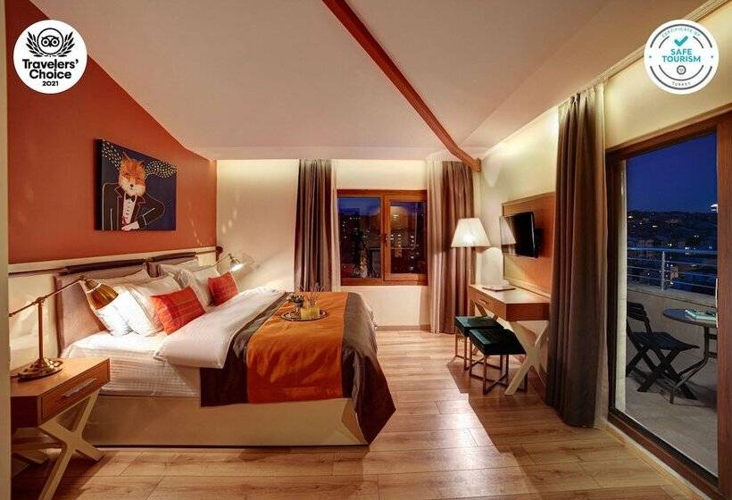 テラス付きデラックスルーム, The Fox