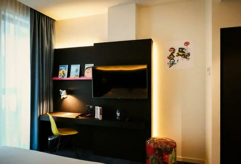 キングサイズベッドのスタンダードルーム, Ibis Styles Liege Guillemins