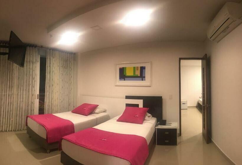 דירת חדר, Aguazul Plaza Centro