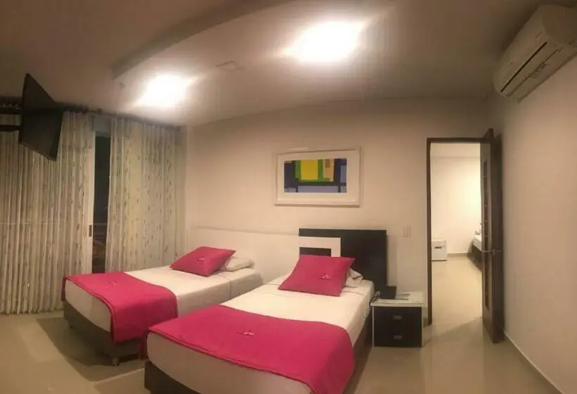１ベッドルームアパートメント, Aguazul Plaza Centro