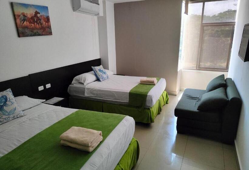 اتاق لوکس با چشمانداز باغ, Punta Azul