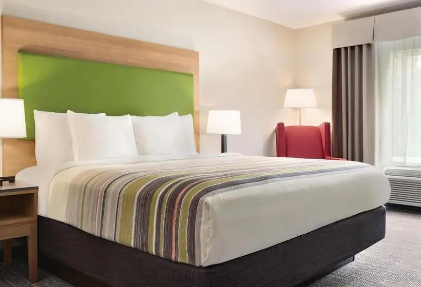 キングサイズベッドのスタンダードルーム, Country Inn & Suites By Radisson, Greensboro, Nc