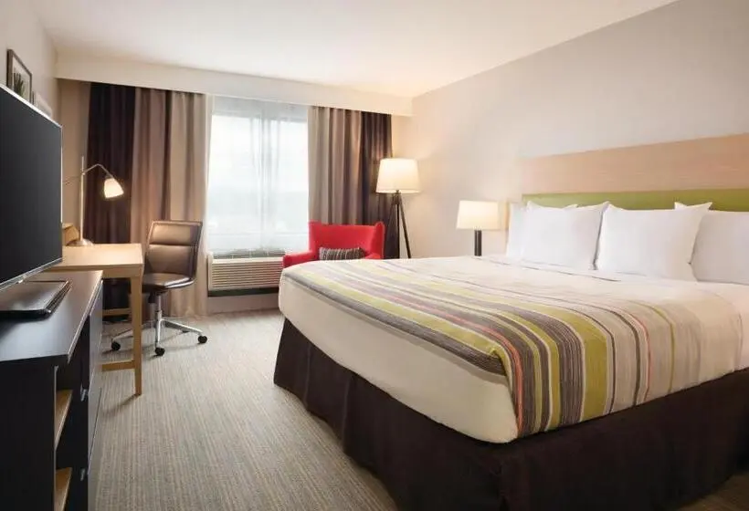 キングサイドベッドのスタンダードワンルーム, Country Inn & Suites By Radisson, Greensboro, Nc