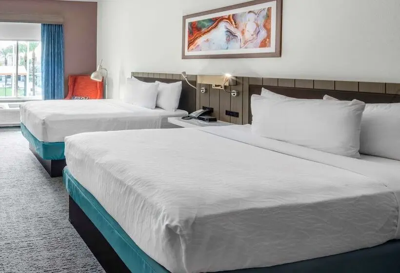 ２ダブルベッドのスタンダードルーム, Hilton Garden Inn Chandler Downtown