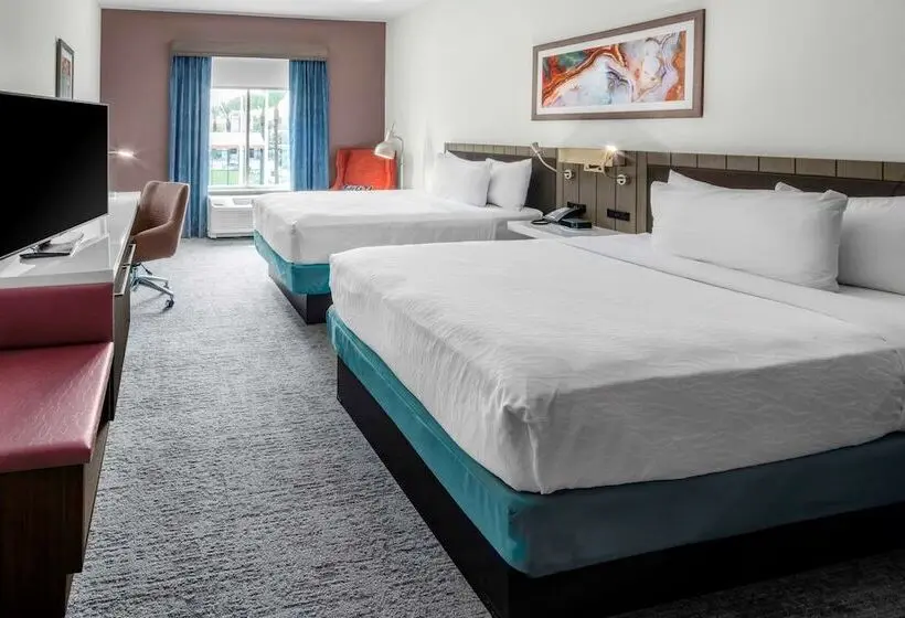 ２ダブルベッドのスタンダードルーム, Hilton Garden Inn Chandler Downtown