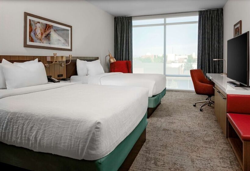 غرفه قياسيه سريرين مزدوجين, Hilton Garden Inn Chandler Downtown