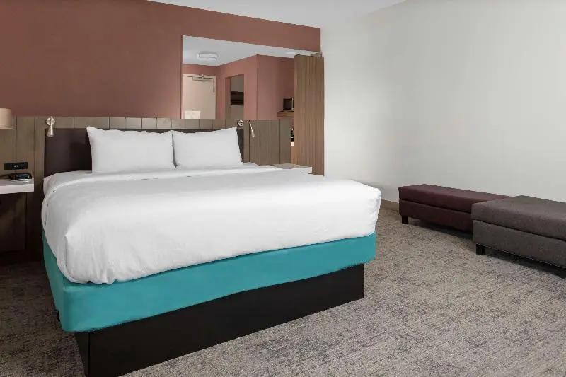 キングサイズベッドのデラックスルーム, Hilton Garden Inn Chandler Downtown