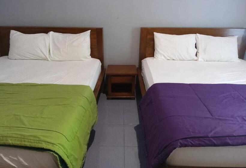 חדר סטנדרט נוף לגינה, Ketapang Guesthouse Echo Beach Canggu