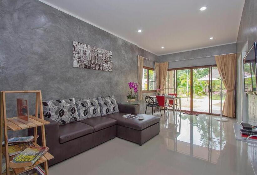 패밀리 방갈로, Maikhao Home Garden Bungalow