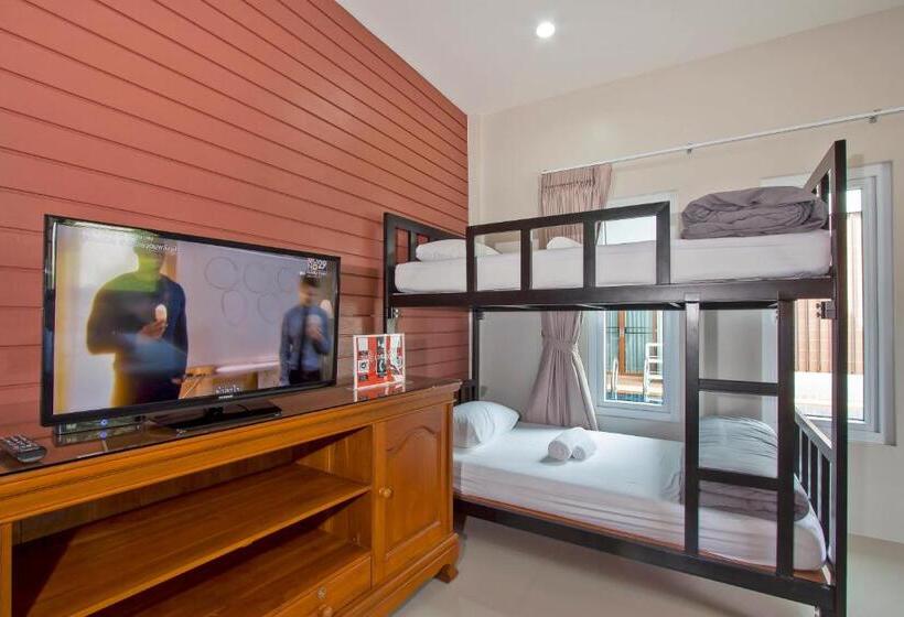 패밀리 룸, Maikhao Home Garden Bungalow