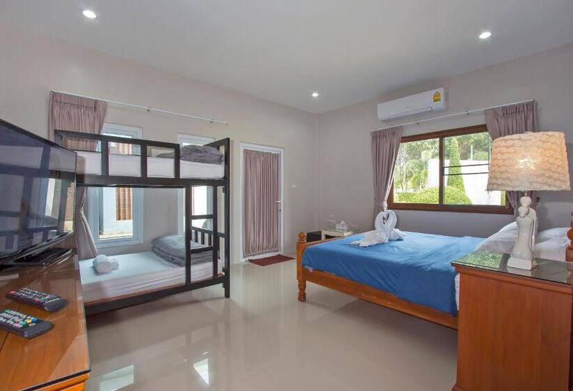 패밀리 룸, Maikhao Home Garden Bungalow