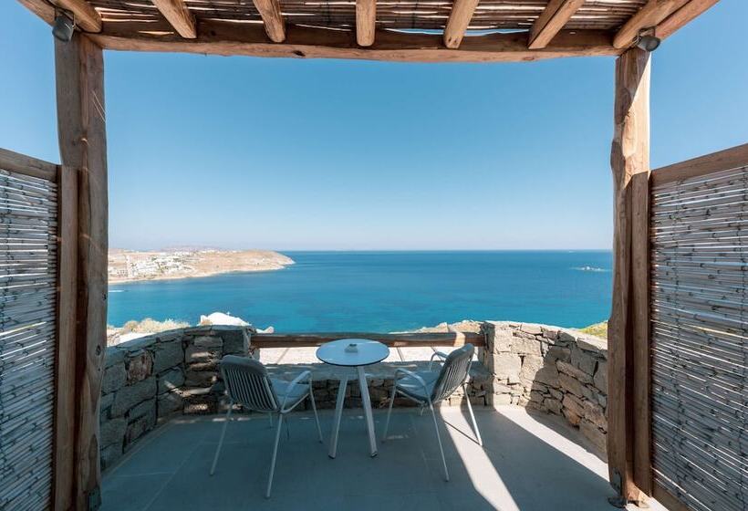 חדר סטנדרט נוף לים, Radisson Blu Euphoria Resort, Mykonos