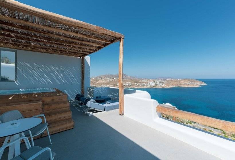 חדר סופריור נוף לים, Radisson Blu Euphoria Resort, Mykonos