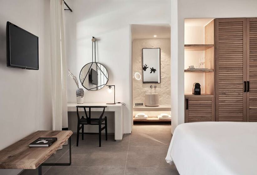 סוויטת דלוקס נוף לים, Radisson Blu Euphoria Resort, Mykonos