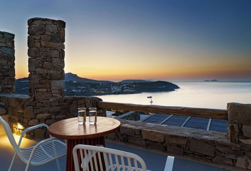 חדר סטנדרט נוף לים, Radisson Blu Euphoria Resort, Mykonos