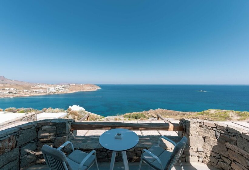 חדר סטנדרט נוף לים, Radisson Blu Euphoria Resort, Mykonos