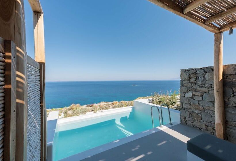 סוויטת דלוקס נוף לים, Radisson Blu Euphoria Resort, Mykonos