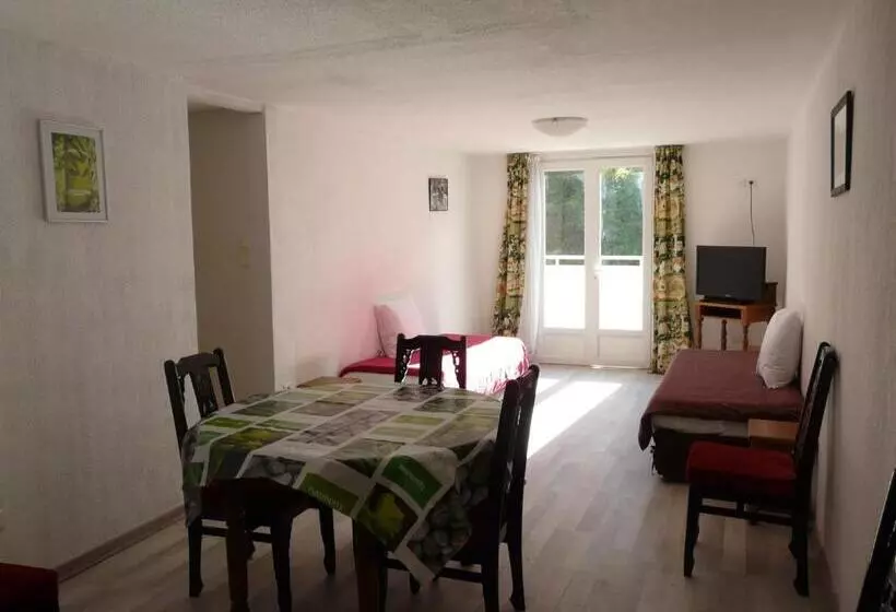２ベッドルームアパートメント, Apart Hôtel Les 4 Sources