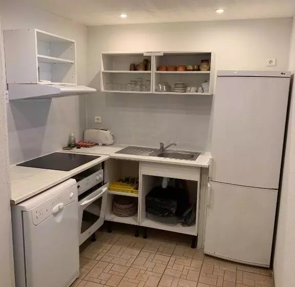 ２ベッドルームアパートメント, Apart Hôtel Les 4 Sources