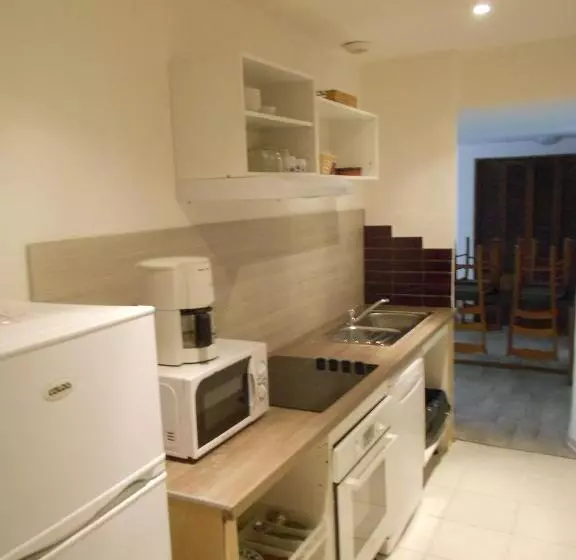１ベッドルームアパートメント, Apart Hôtel Les 4 Sources