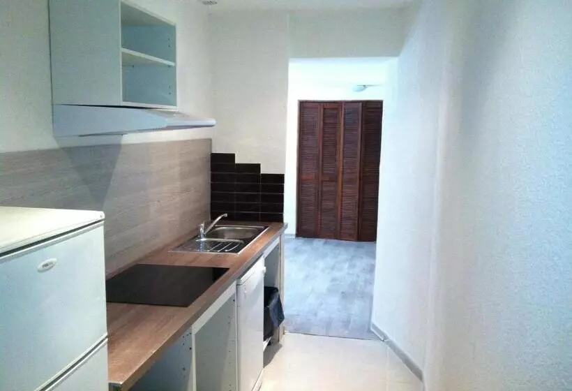１ベッドルームアパートメント, Apart Hôtel Les 4 Sources