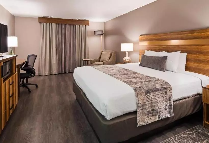 اتاق استاندارد با تخت بزرگ برای معلولان, Best Western Cedar Inn & Suites